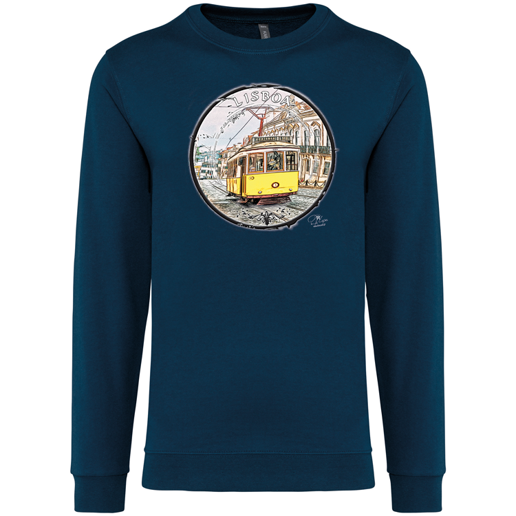 Sweatshirt Kariban sem Capuz Calçada do Combro