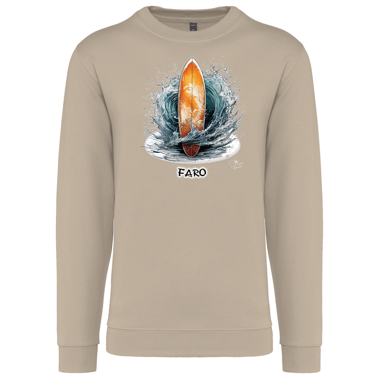 Sweatshirt Kariban sem Capuz Prancha Faro
