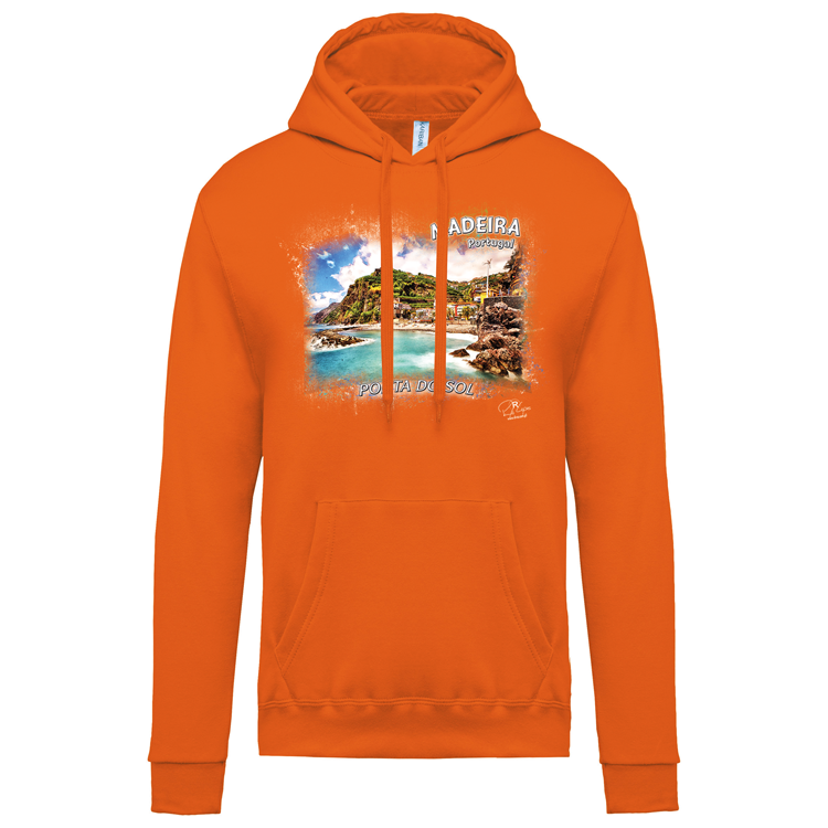 Sweatshirt Kariban com Capuz Ponta do Sol