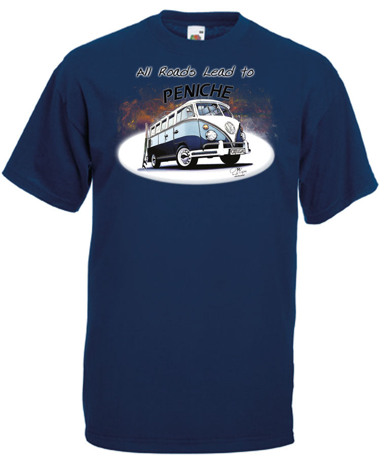 T-shirt All Roads Lead to Peniche
