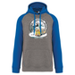 Sweatshirt Bicolor com capuz Surf Life Quarteira