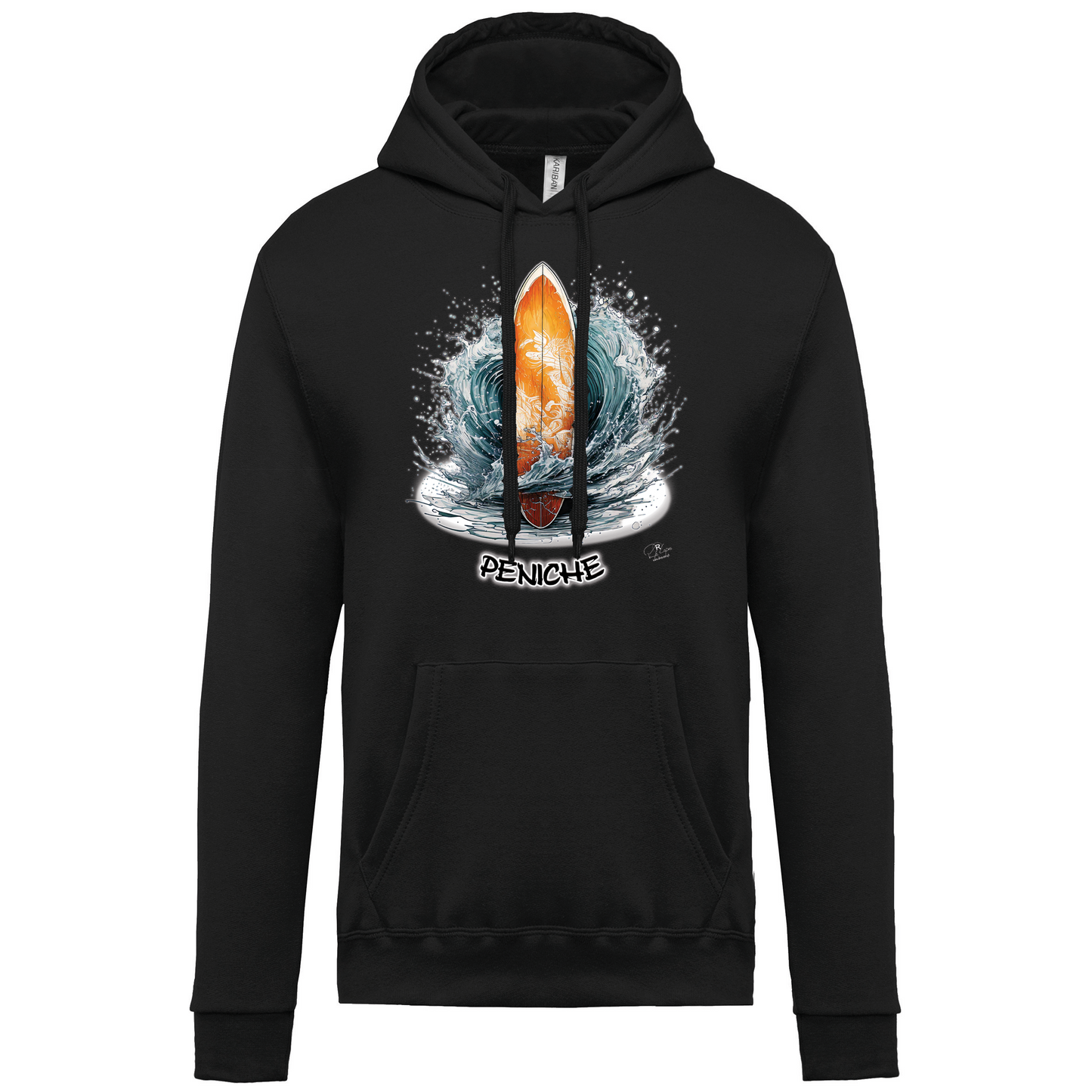 Sweatshirt Kariban com Capuz Prancha Peniche