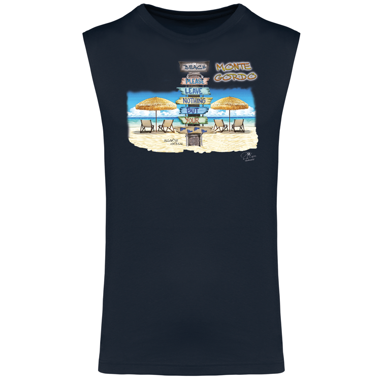 T-shirt Alças Pegadas Monte Gordo