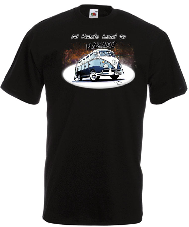 T-shirt All Roads Lead to Nazaré