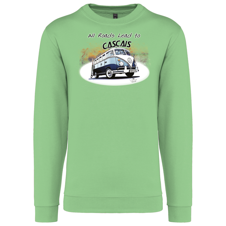 Sweatshirt Kariban sem Capuz All Roads Lead to Cascais