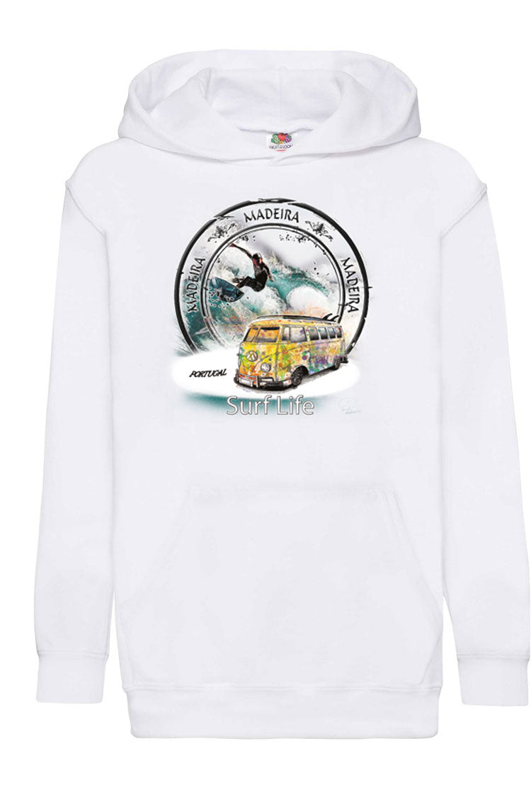 Sweatshirt Kids Surf Life Ilha da Madeira