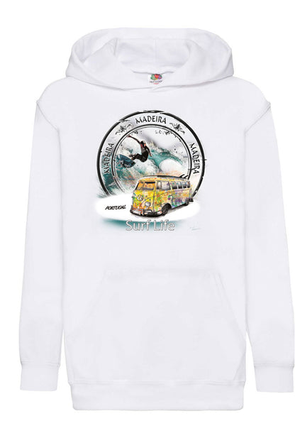 Sweatshirt Kids Surf Life Ilha da Madeira