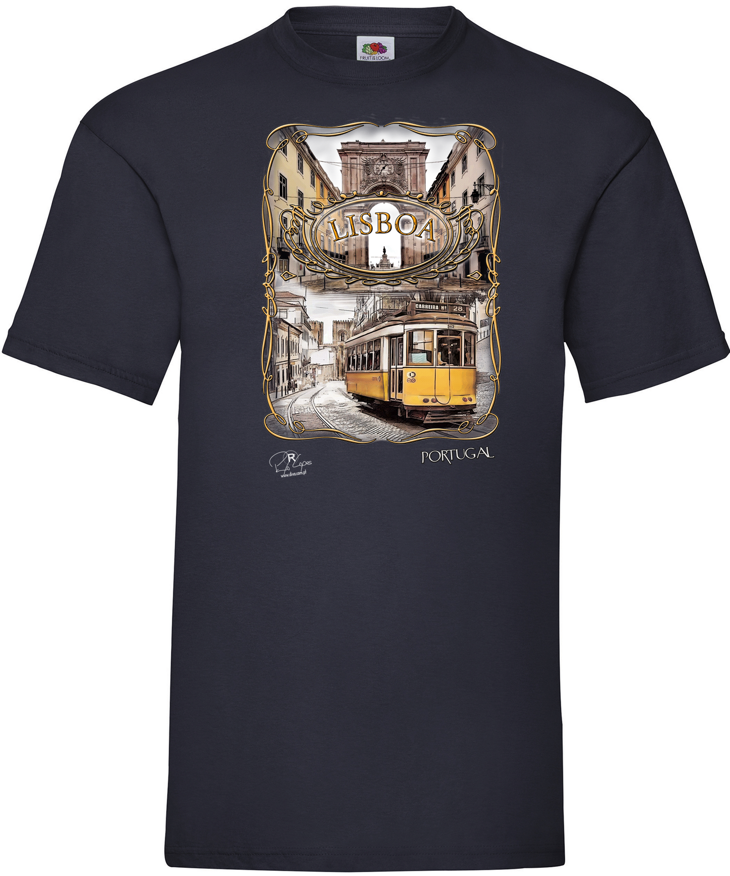T-shirt Gold