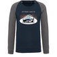 Sweatshirt Bicolor sem capuz All Roads Lead to Peniche