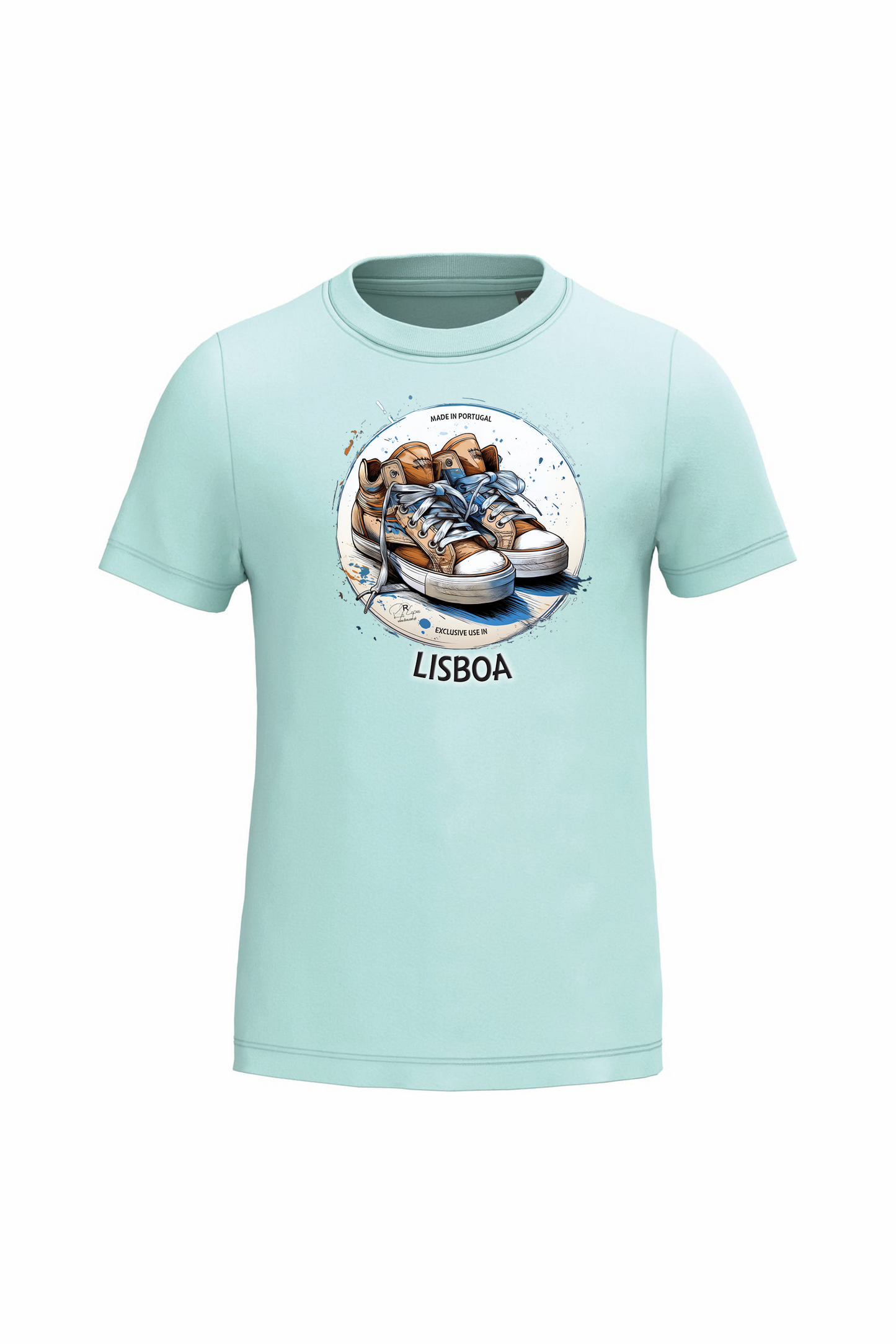 T-shirt de Criança Kariban Exclusive Lisboa
