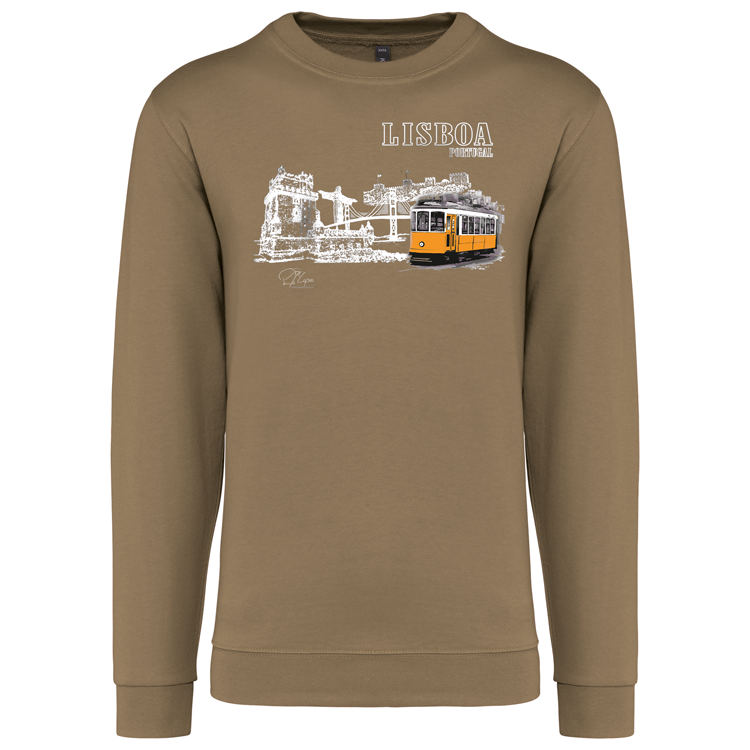 Sweatshirt Kariban sem Capuz Monumentos Lisboa