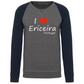 Sweatshirt Bicolor sem capuz I Love Ericeira