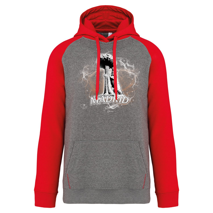 Sweatshirt Bicolor com capuz Oso y el Madroño