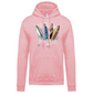 Sweatshirt Kariban com Capuz Surfboards Nazaré