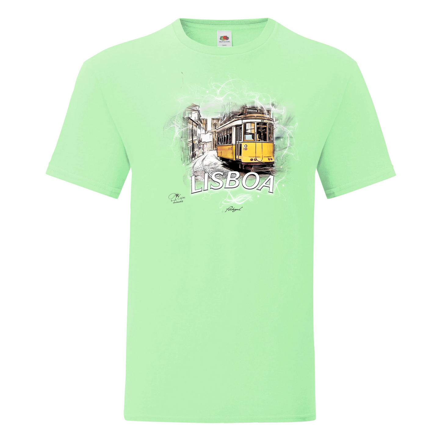 T-shirt Fruit of the Loom, Iconic, 150g, Carreira 28 Lisboa
