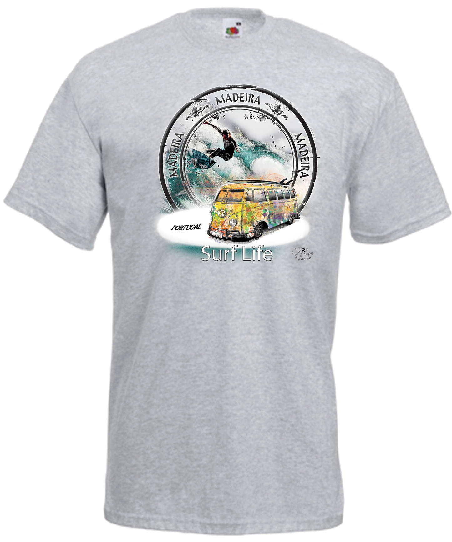 T-shirt Surf Life Madeira