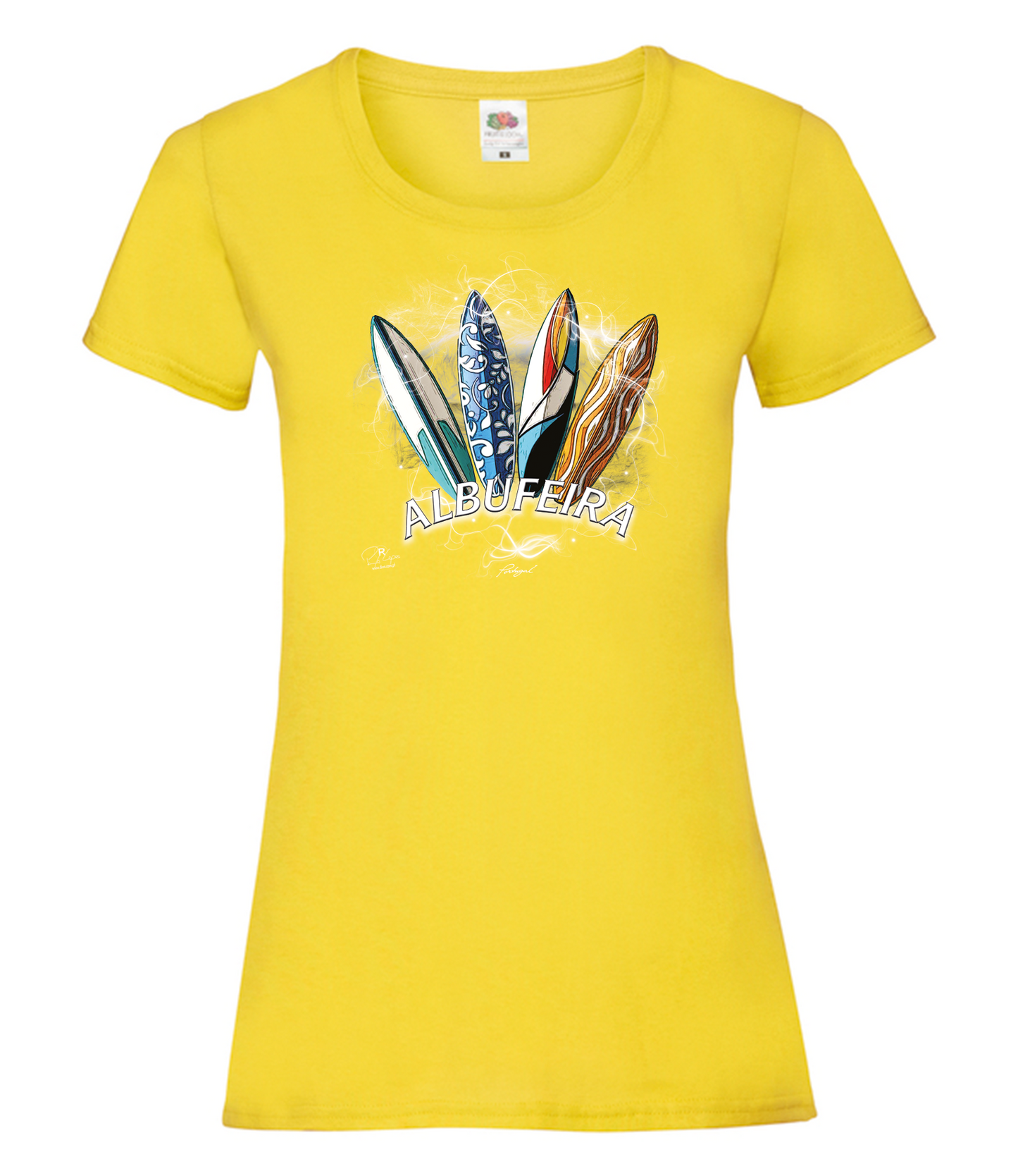 T-shirt Senhora Surfboards Albufeira