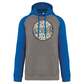 Sweatshirt Bicolor com capuz Pin Lisboa
