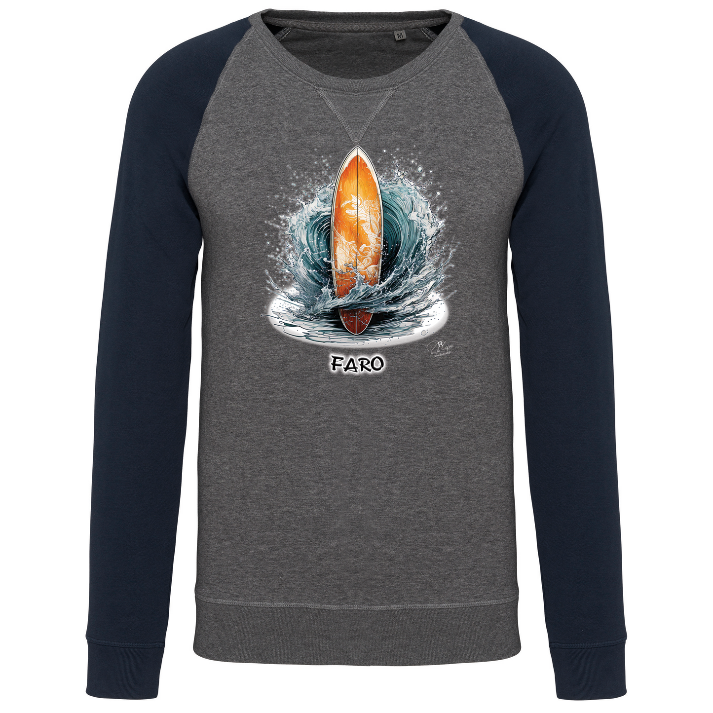 Sweatshirt Bicolor sem capuz Prancha Faro