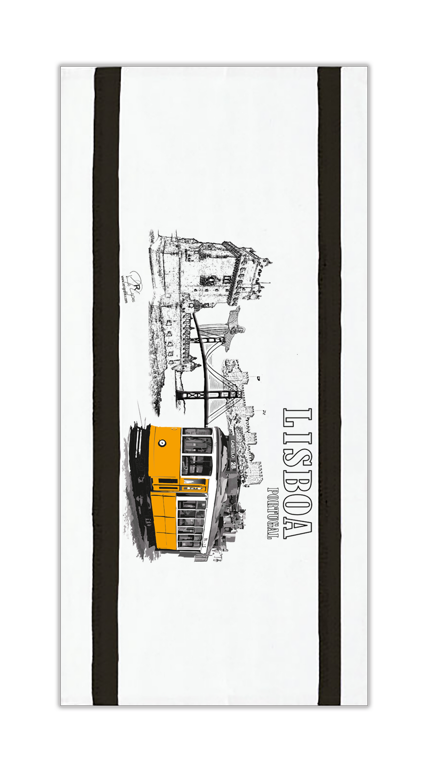 Panos de Cozinha Monumentos Lisboa