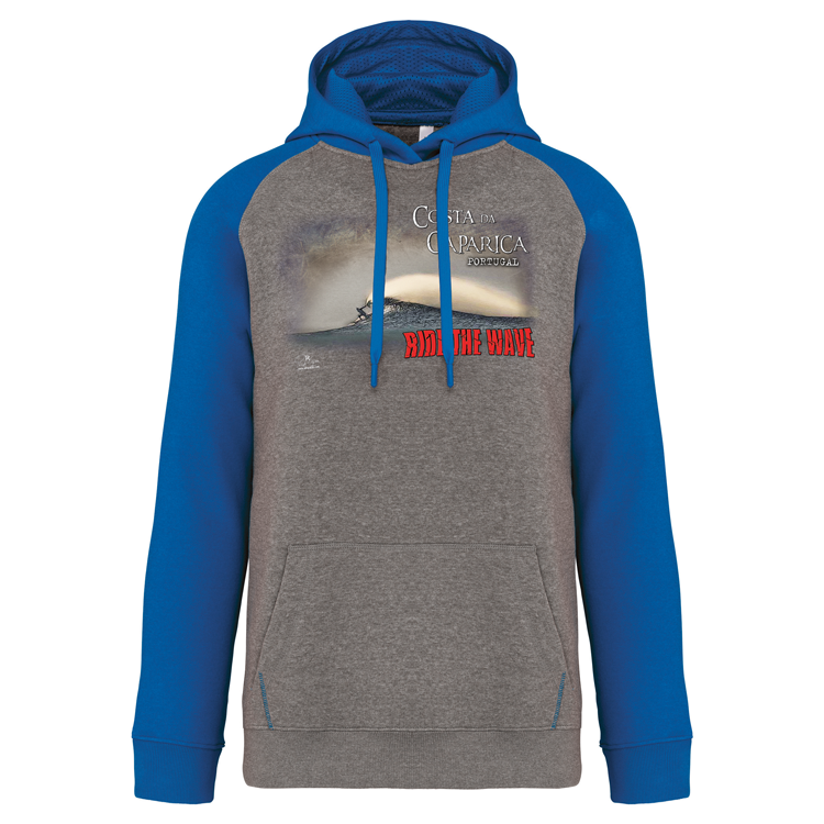 Sweatshirt com capuz Ride the Wave Caparica