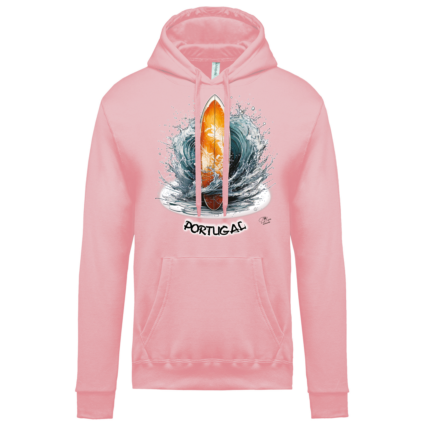 Sweatshirt Kariban com Capuz Prancha Portugal