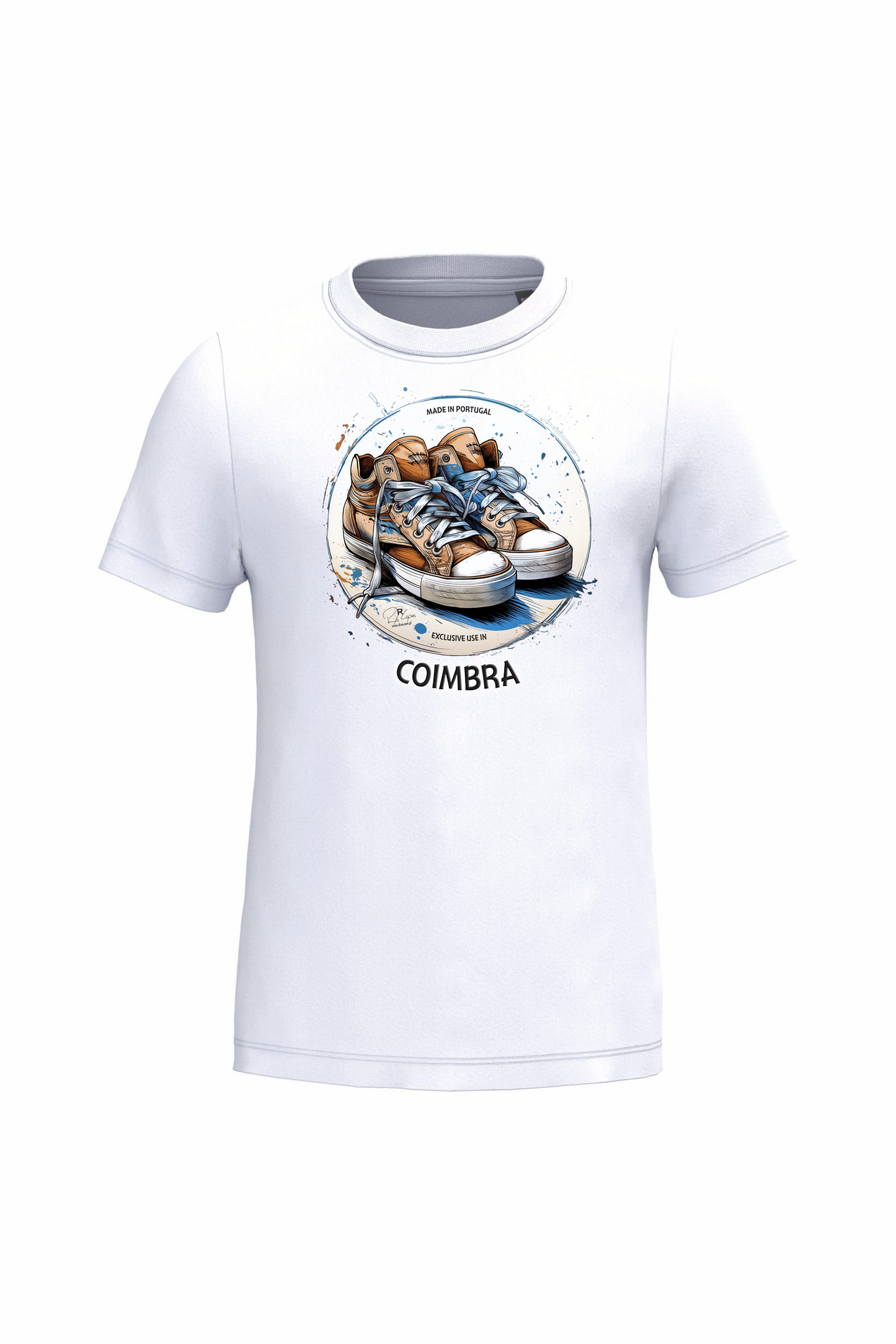T-shirt de Criança Kariban Exclusive Coimbra