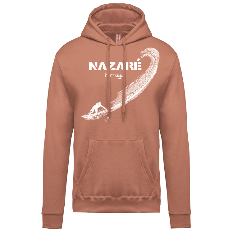 Sweatshirt Kariban com Capuz Surf Nazaré