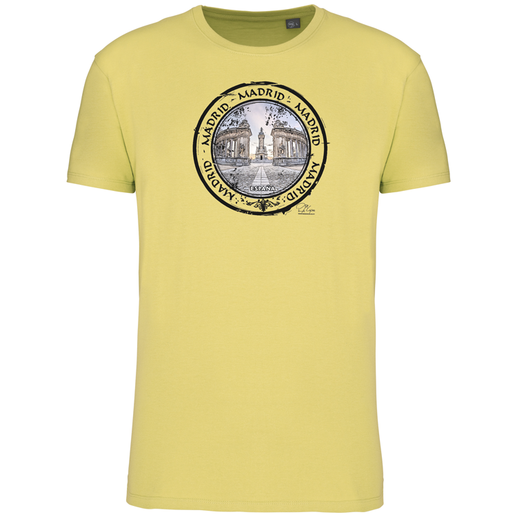 T-Shirt Algodão Biológico Sello Madrid
