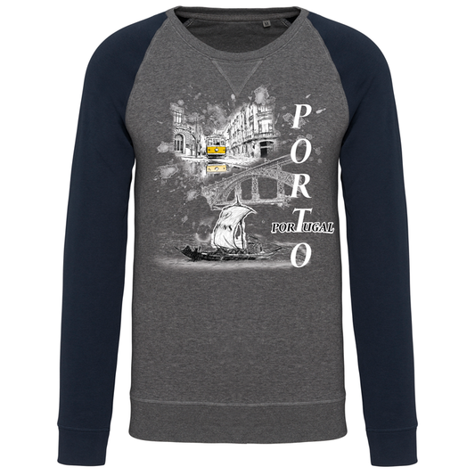 Sweatshirt Bicolor sem capuz Espelho 2