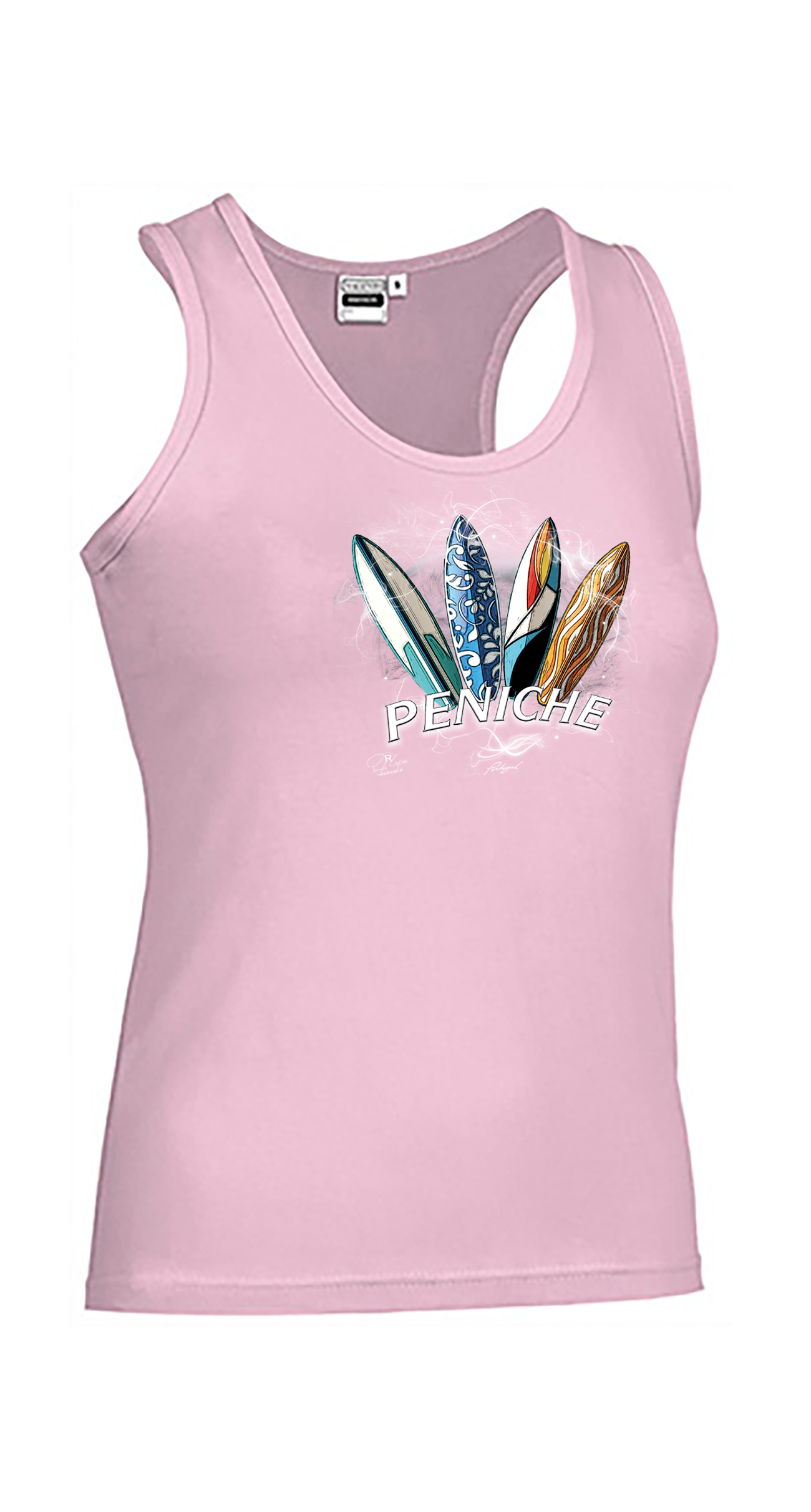 T-shirt Alças Senhora Surfboards Peniche