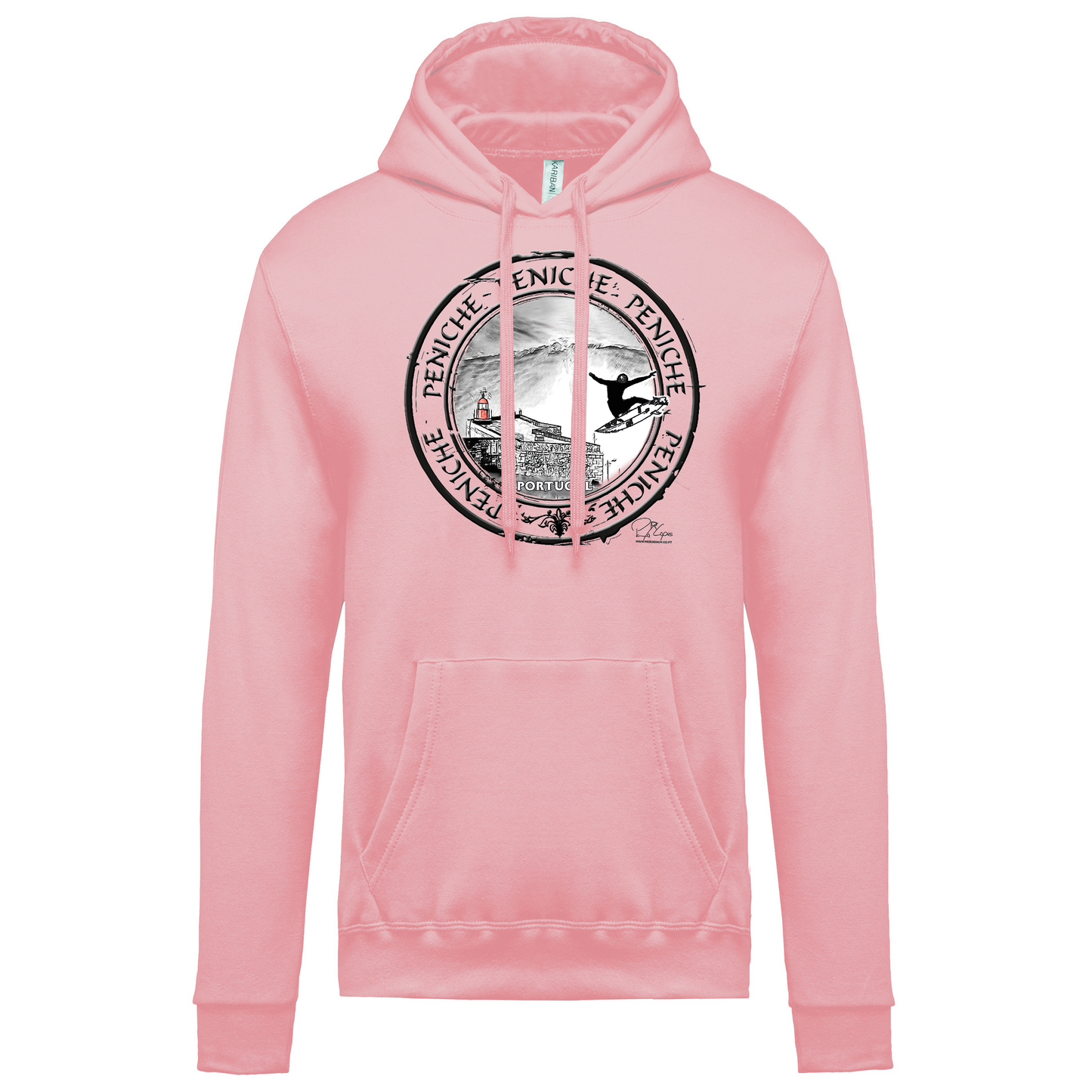 Sweatshirt Kariban com Capuz Selo Peniche