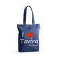 Sacos de Algodão Ecológico 220g I Love Tavira