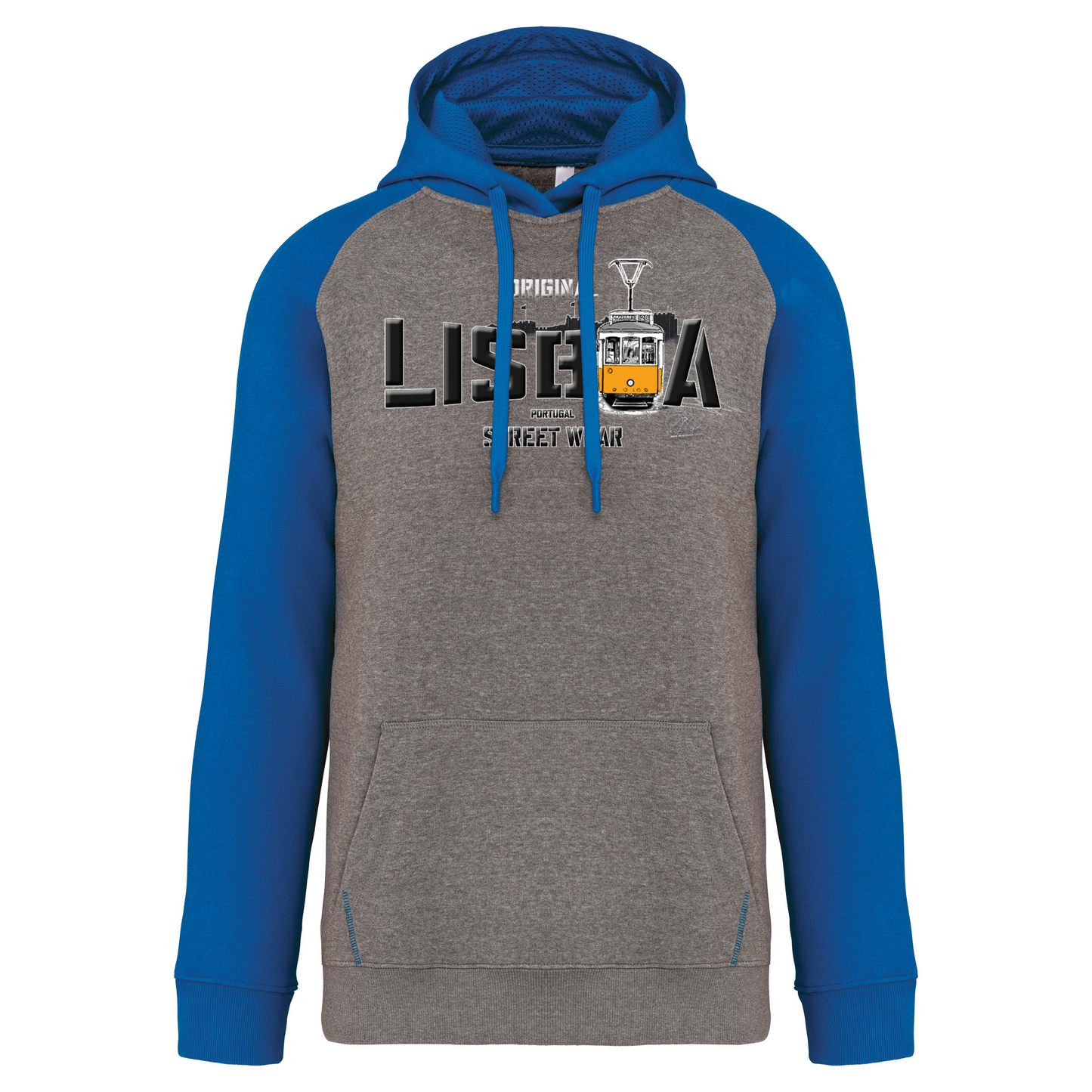Sweatshirt Bicolor com capuz Original Lisboa