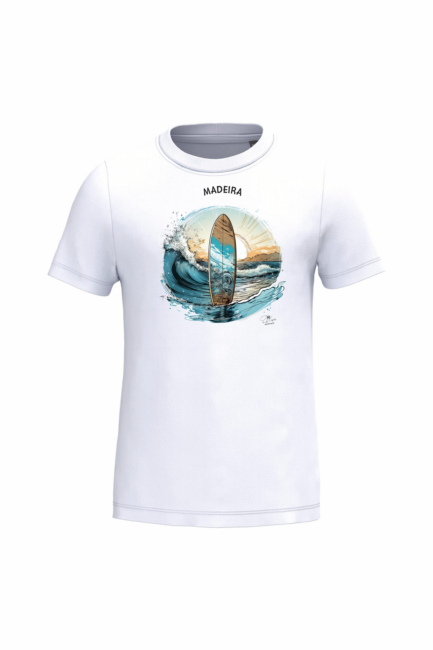 T-shirt de Criança Kariban Sol Madeira
