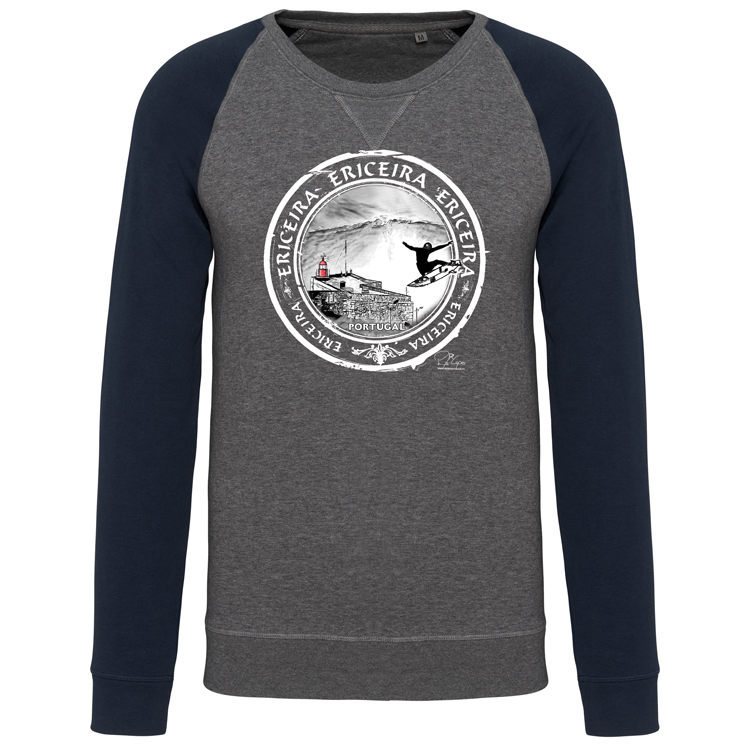 Sweatshirt Bicolor sem capuz Selo Ericeira
