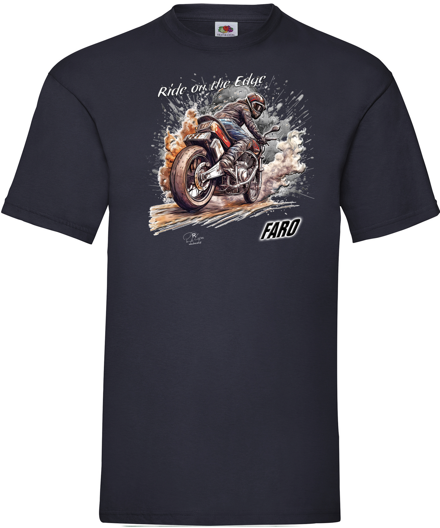 T-shirt Ride on the Edge Faro