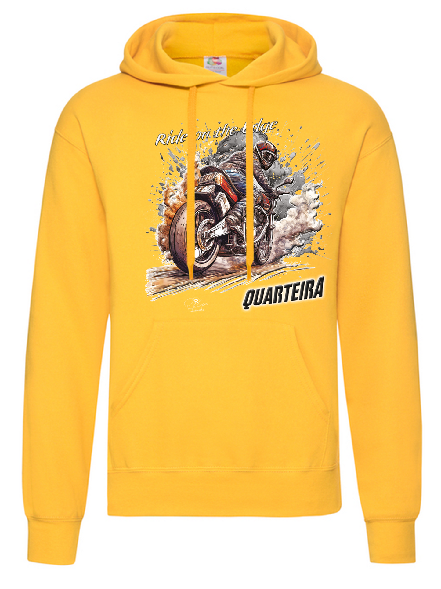 Sweatshirt Surfboards Ride on the Edge Quarteira
