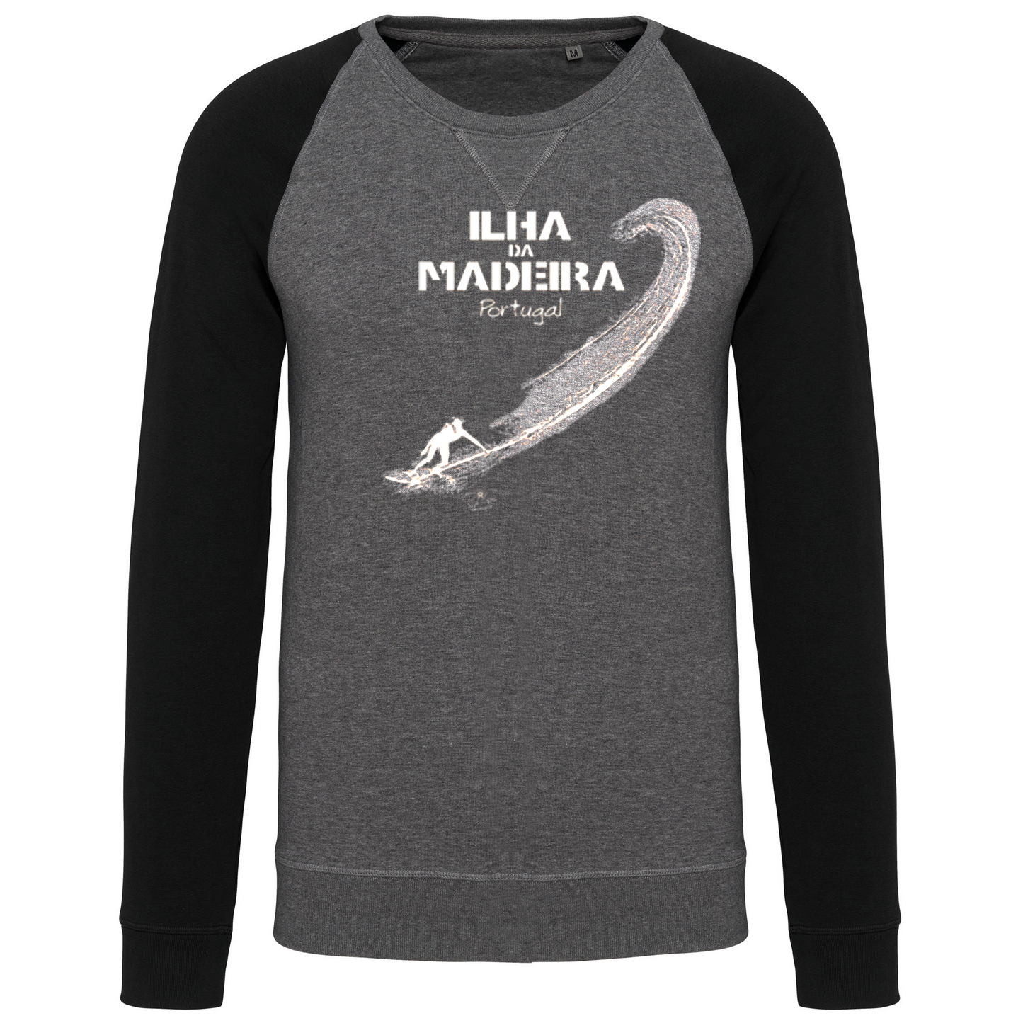 Sweatshirt Bicolor sem capuz Surf Ilha da Madeira