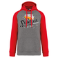 Sweatshirt Bicolor com capuz Pão de Forma Peniche