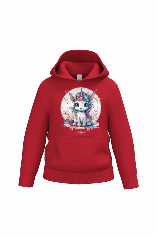Sweatshirt com capuz Ideal Kids Unicórnio