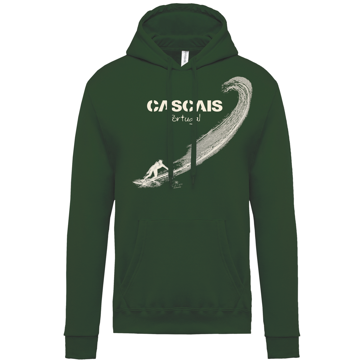 Sweatshirt Kariban com Capuz Surf Cascais