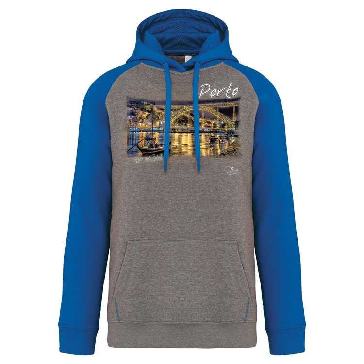 Sweatshirt com capuz Porto by Night