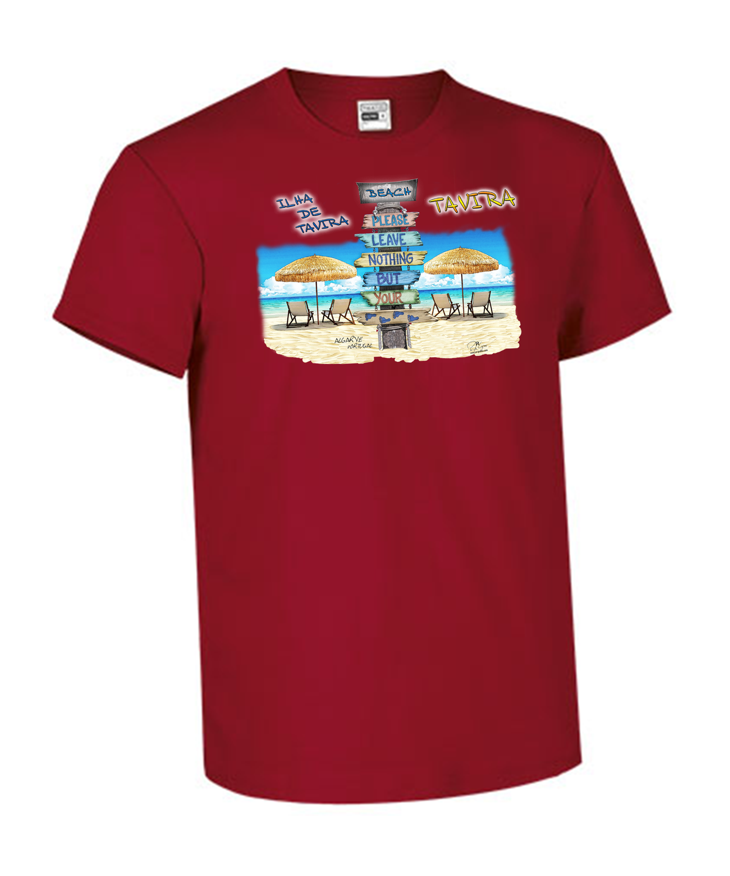 T-shirt Kids Pegadas Tavira