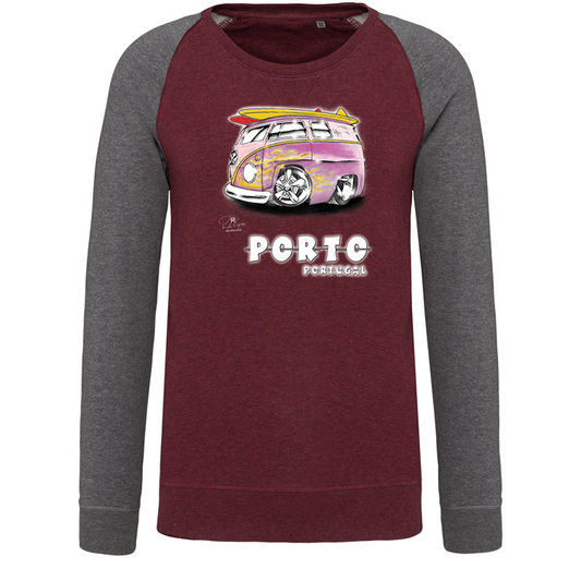 Sweatshirt Bicolor sem capuz Gorduxinha Porto