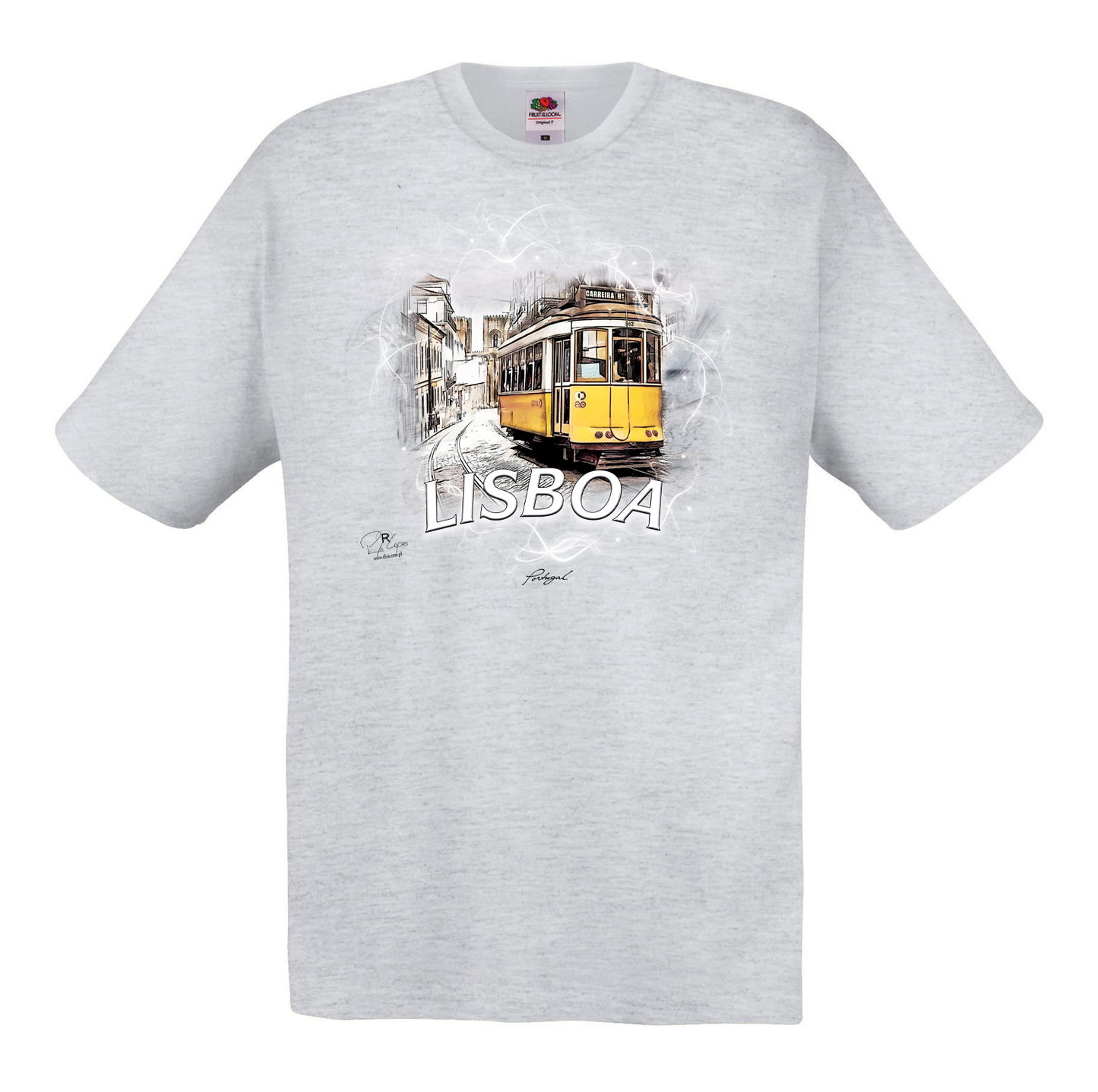 T-shirt Fruit of the Loom, Original 145g, Carreira 28 Lisboa
