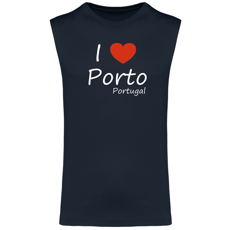 T-shirt Alças I Love Porto