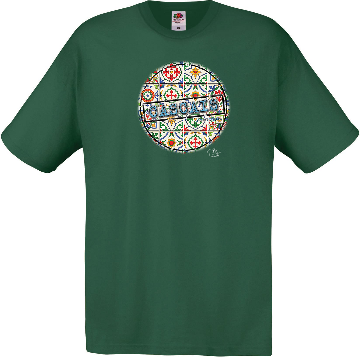 T-shirt Fruit of the Loom, Original 145g, Pin Cascais