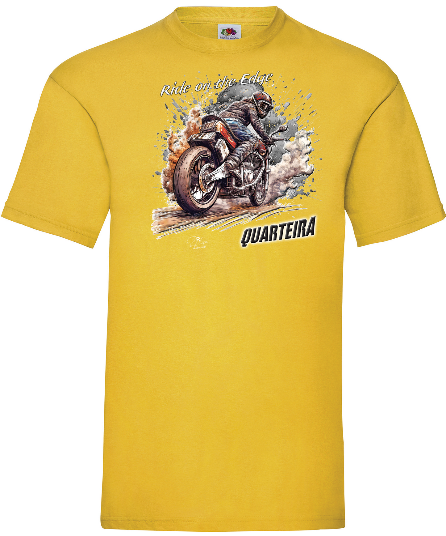 T-shirt Ride on the Edge Quarteira