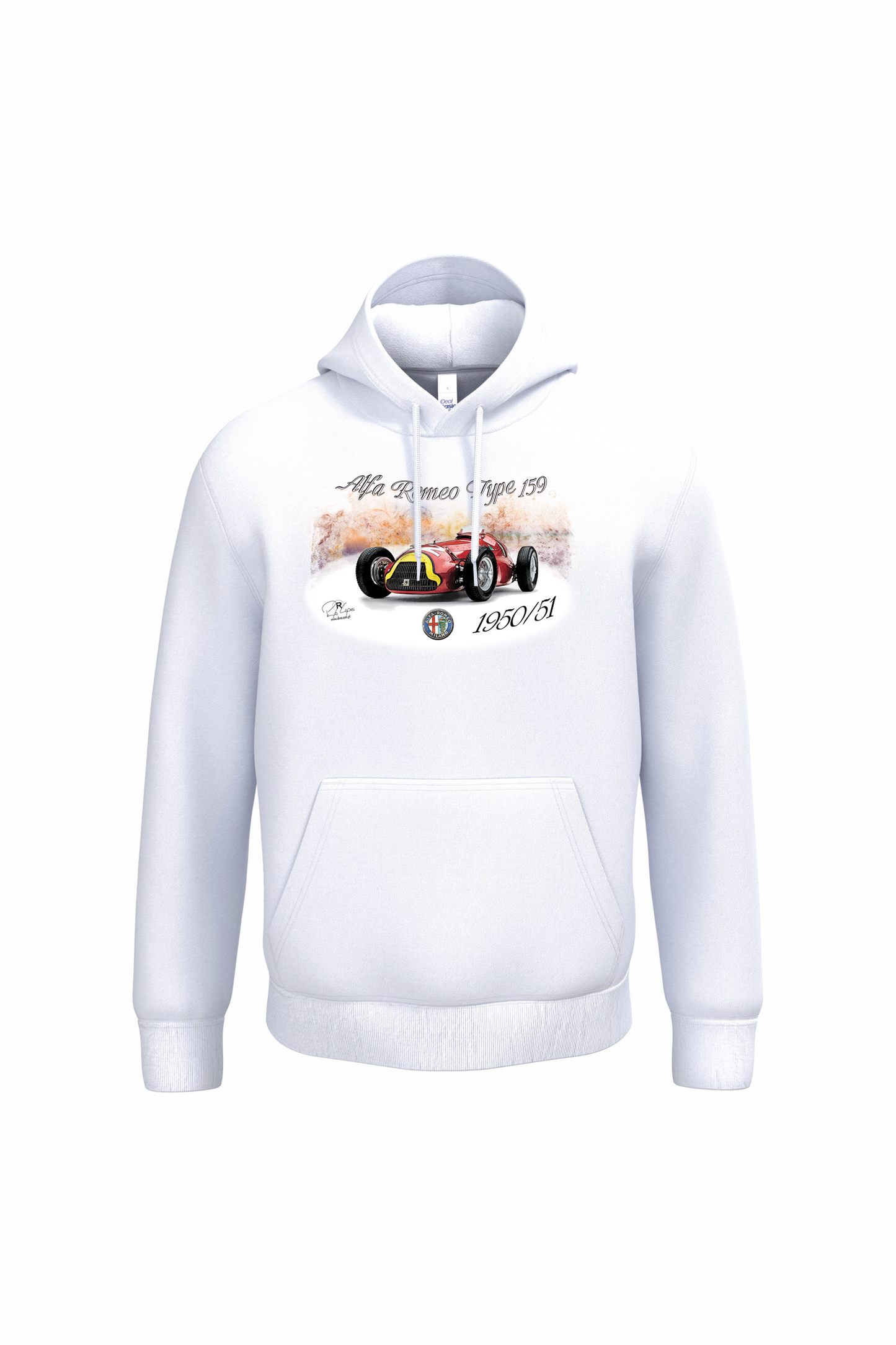 Sweatshirt Ideal com Capuz Alfa Romeo Type 139